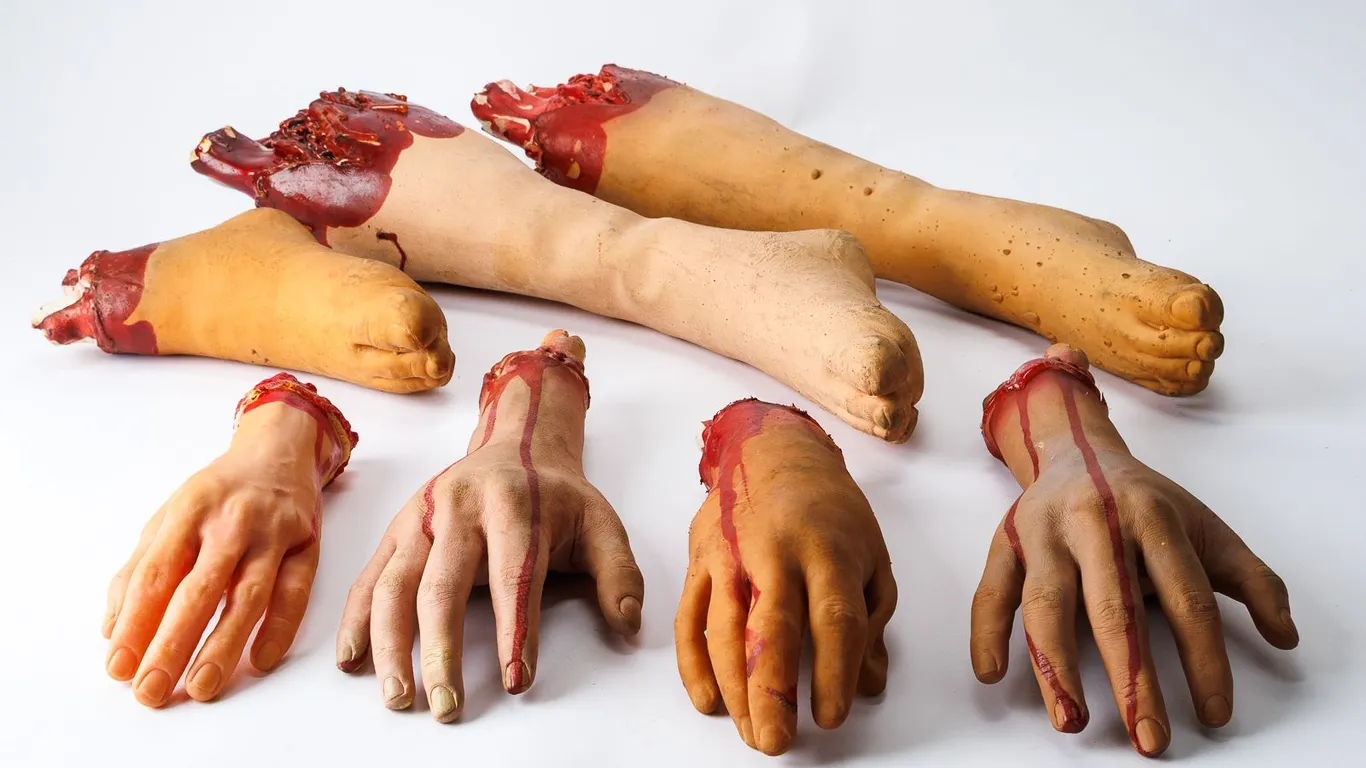 Severed Body Part Halloween Decorations