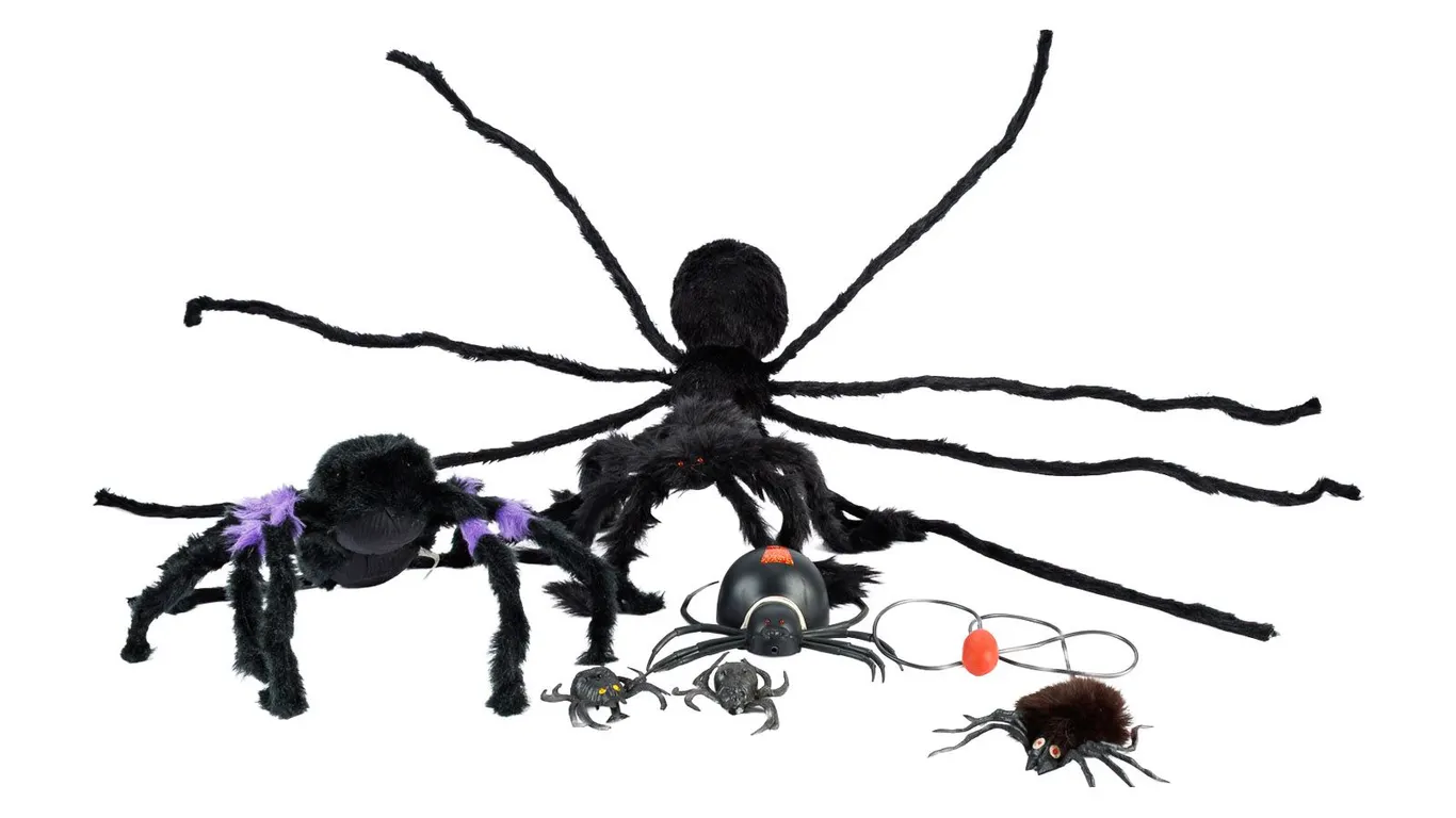 7 Halloween Spider Decorations