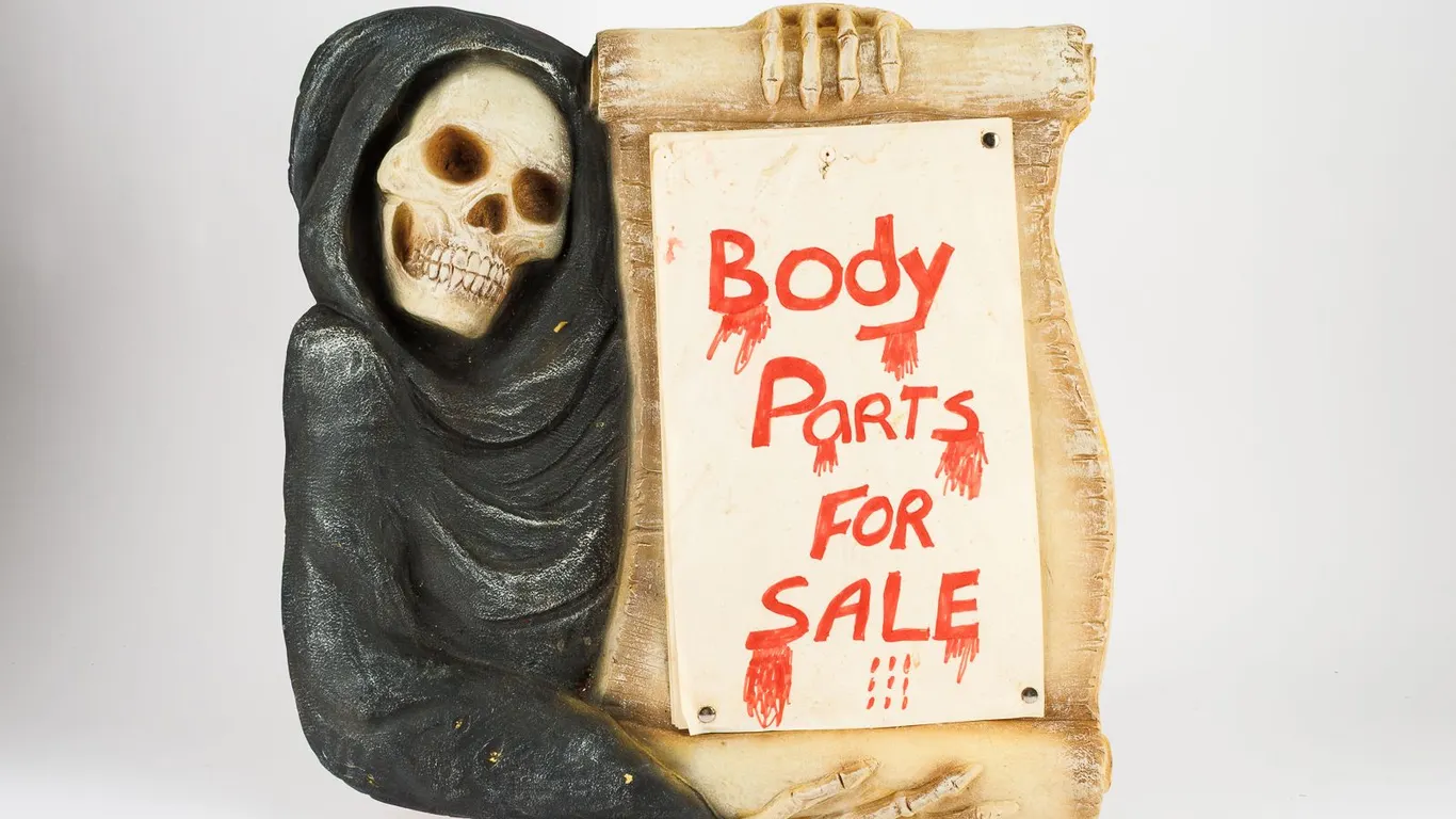Vintage Grim Reaper Wall Decoration