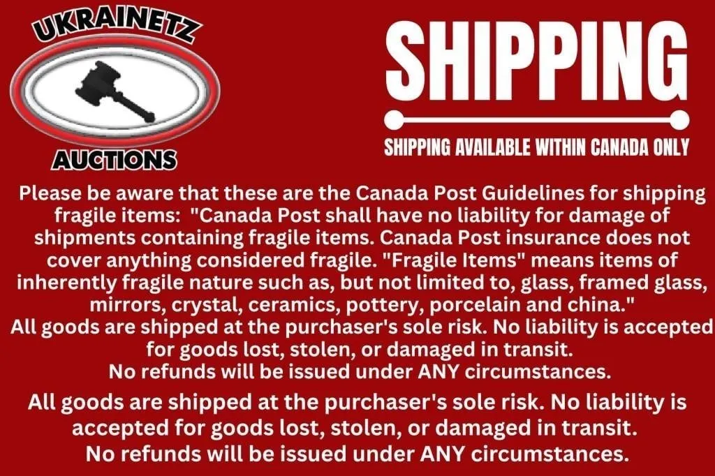 Shipping Available for Smaller Items only