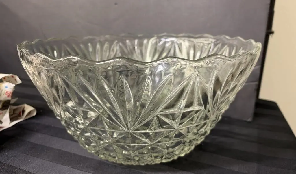 Vintage Punch Bowl Set - With Box
