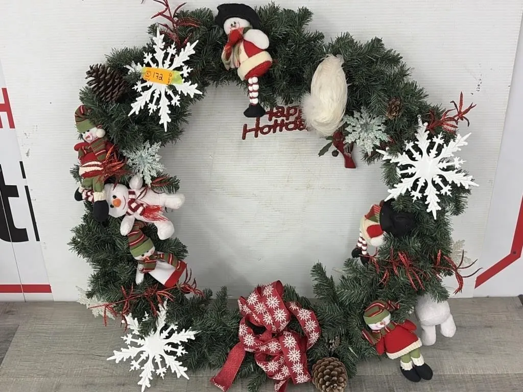 30" Holiday Wreath