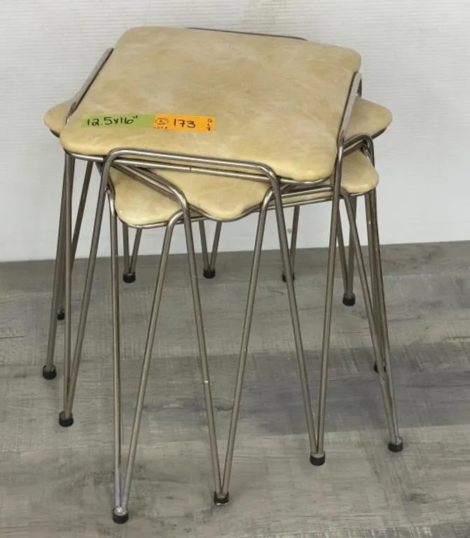 3 Vintage Stools
