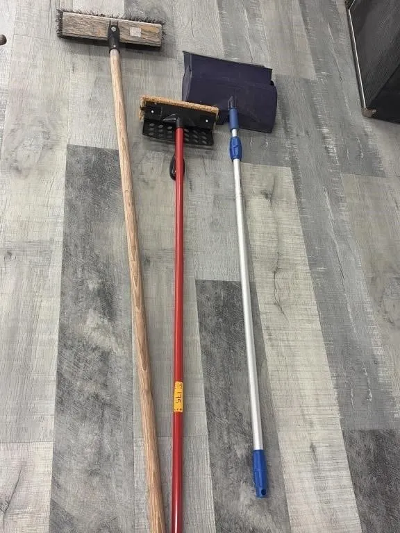 Broom, Dustpan & Mop