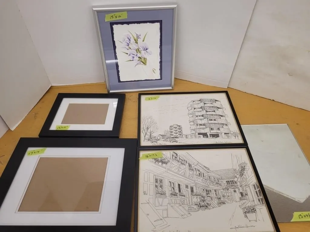 Assorted Picture Frames