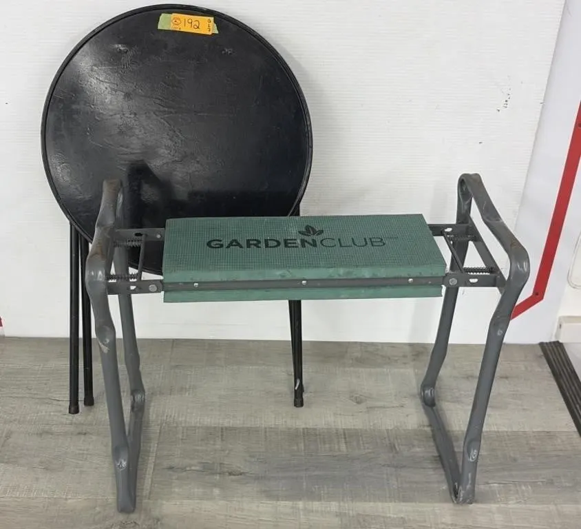 Gardening Stool & Table