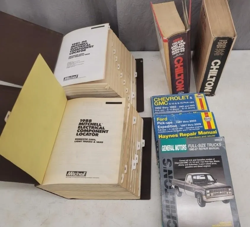 Chilton & Haynes Repair Manuals , Mitchell