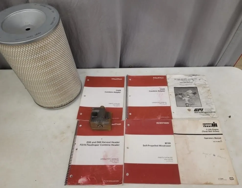 Assorted Parts Catalogues, Case IH Outside Air