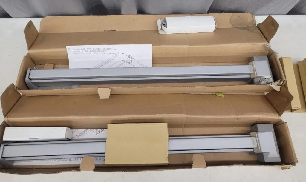 2 F8000 RIM Exit Door Panic Bar sets-NIB