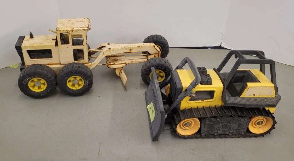 Metal Bodied Tonka Grader , Tonka Metal Bodied