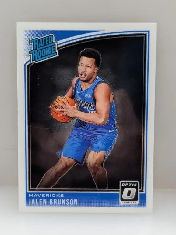 2018-19 Jalen Brunson Optic Rated RC #179 Surface