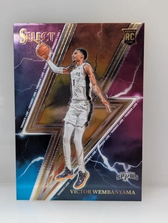 2023-24 Victor Wembanyama Select Thunder Lane RC