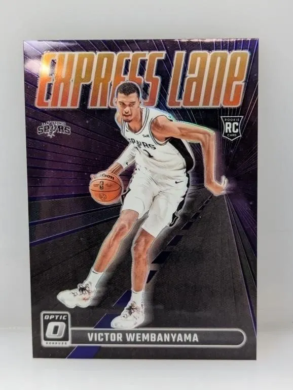 2023-24 Victor Wembanyama Optic RC Purple Prizm
