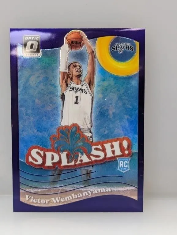 2023-24 Victor Wembanyama Optic Purple Prizm RC