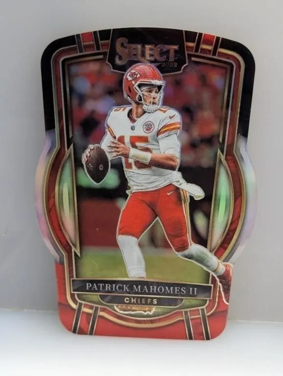 2022 Patrick Mahomes Ii Select Black Red Prizm