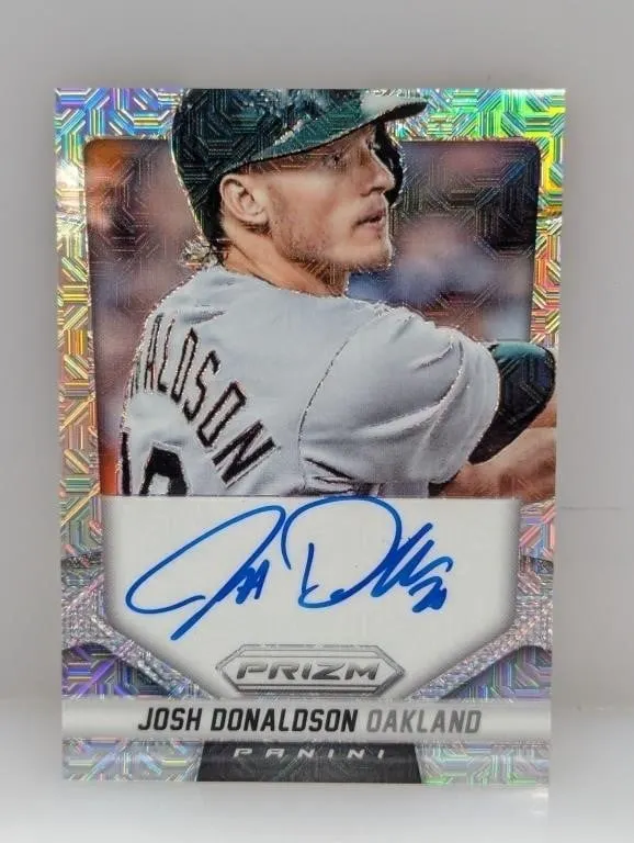 2014 Josh Donaldson Panini Prizm Mojo Auto /75