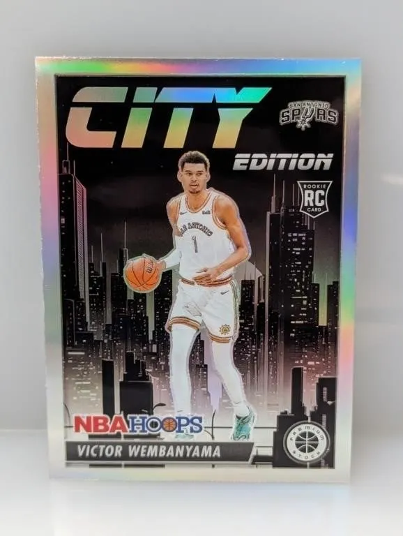 2023-24 Wembanyama NBA Hoops City Ed RC Prizm