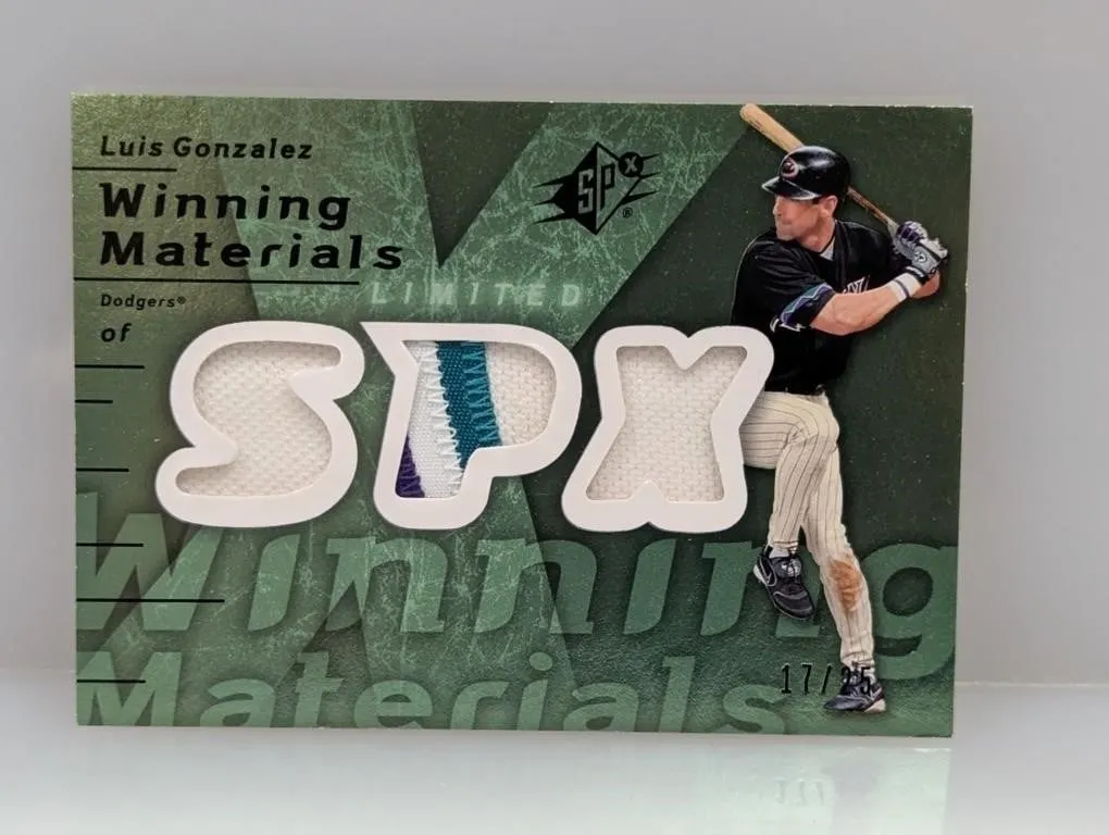 2007 Luis Gonzalez SPX Patch Relic /25