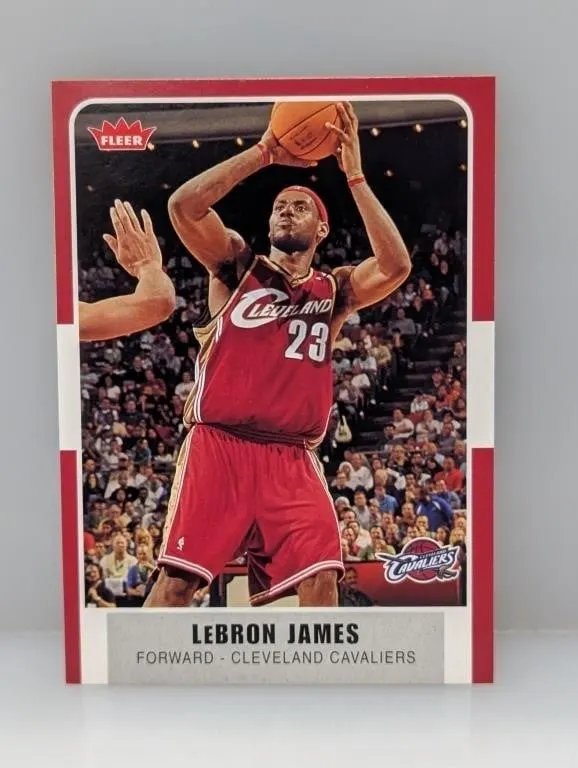2007-08 Lebron James Fleer #12