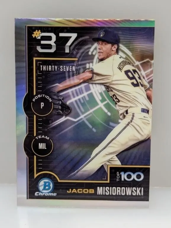 2025 Bowman Ch Jacob Misiorowski #37 Indent