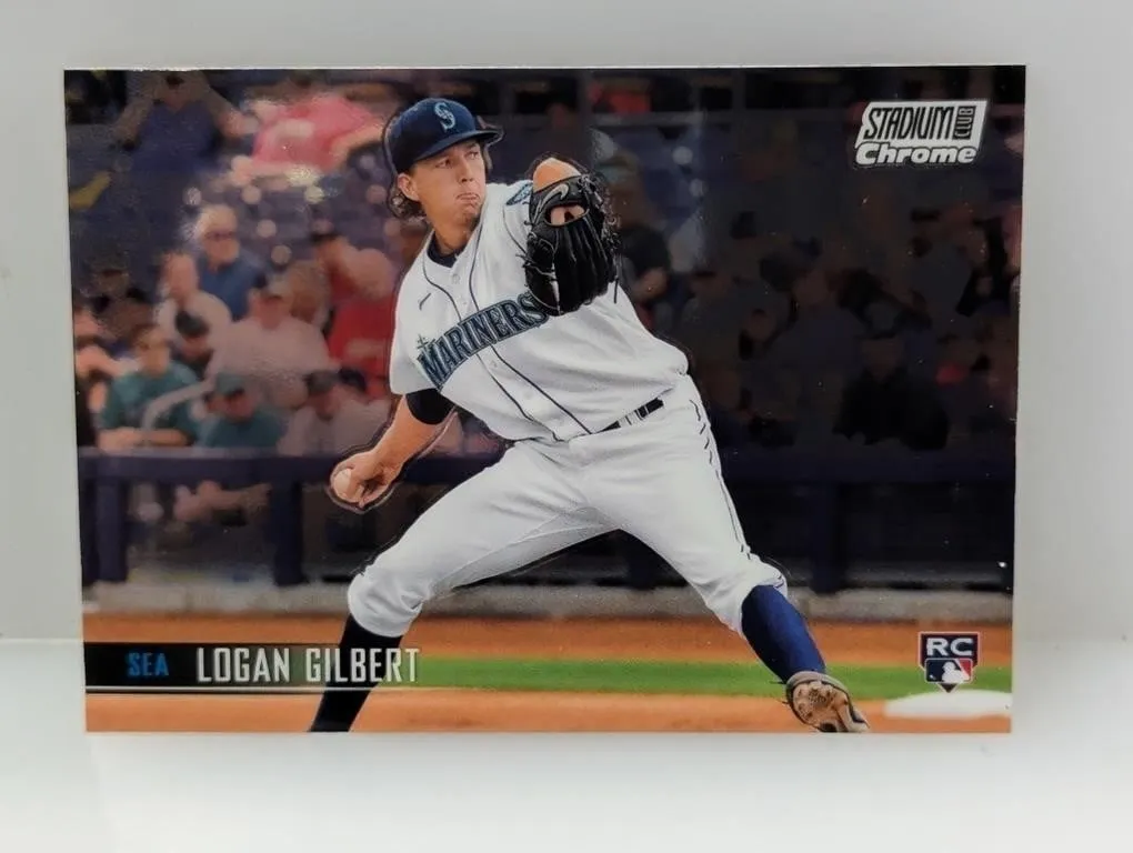 2021 Stadium Club Logan Gilbert Rookie #180