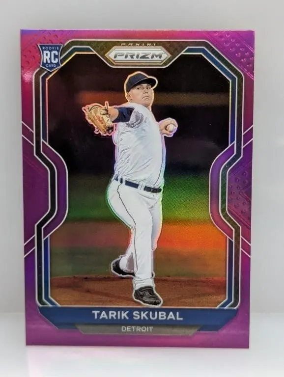 2021 Prizm Purple Tarik Skubal Rookie #236