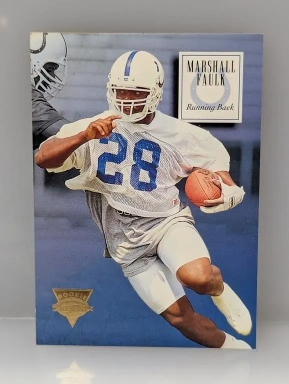 1994 Sky Box Marshall Faulk Rookie #158