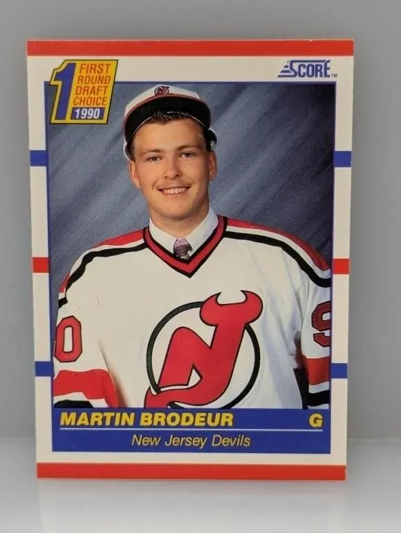 1990 Score Martin Brodeur Rookie #439