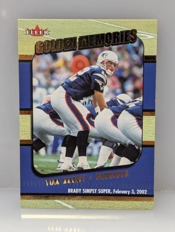 2002 Fleer Tom Brady Moments #3 of15