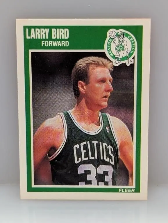 1989 Fleer Larry Bird #8