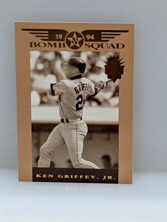 1994 Donruss Ken Griffey Jr Triple Play Bomb Squad