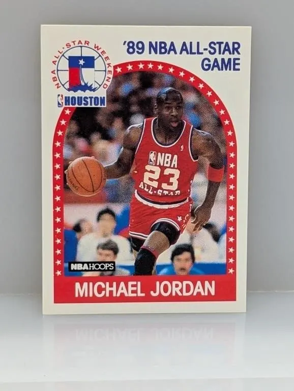 1989 NBA Hoops Michael Jordan #21 All-Star Game S