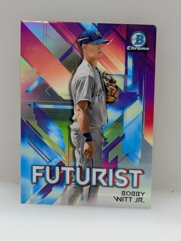 2021 Bowman Chrome Bobby Witt Jr #FUT-BW Futurist