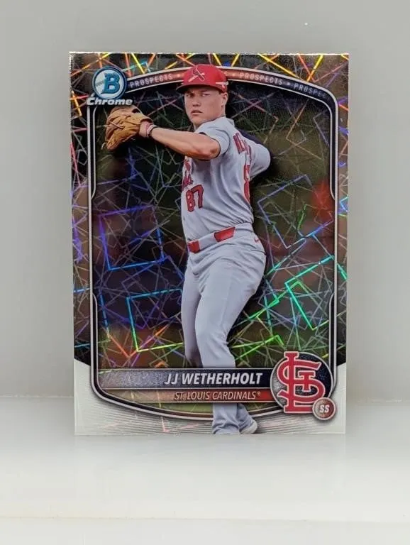 2025 Bowman Draft Chrome JJ Wetherholt Laser Ref