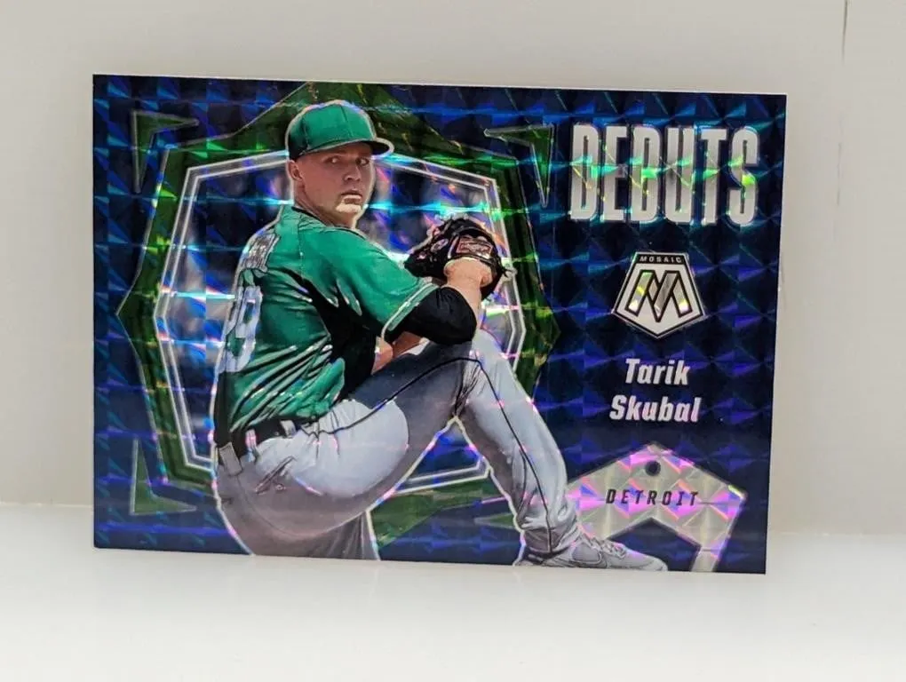 2021 Mosaic Skubal Debuts Reactive Blue Prizm S