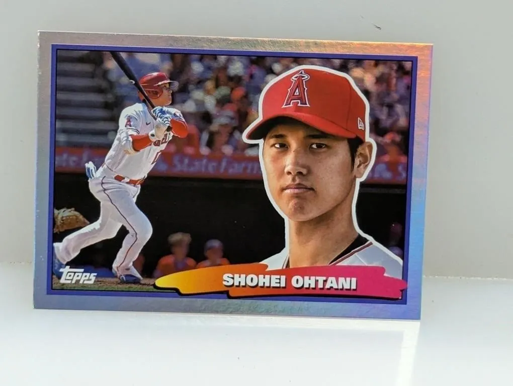 2022 Topps Archives Shohei Ohtani 1988 Big Foil