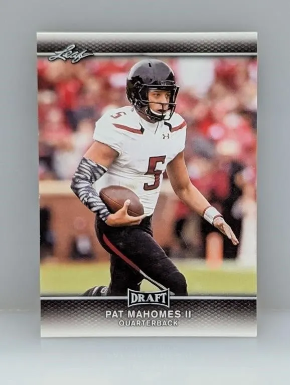 2017 Leaf Draft Pat Mahomes II #56 RC Surface