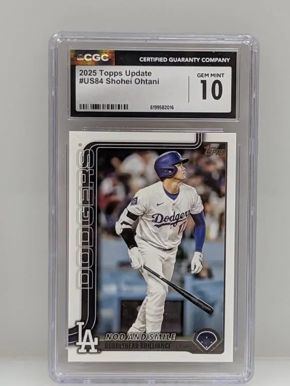 2025 Topps Update Shohei Ohtani US84 CSG 10