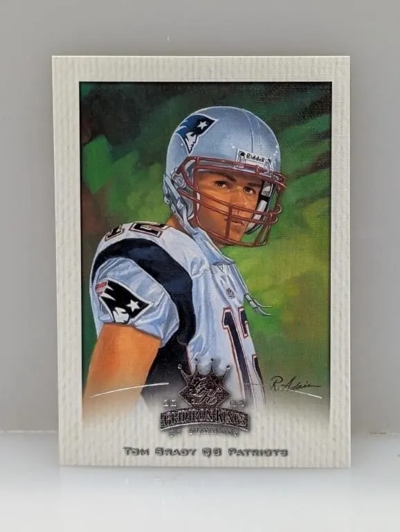 2002 Donruss Gridiron Kings Tom Brady 55