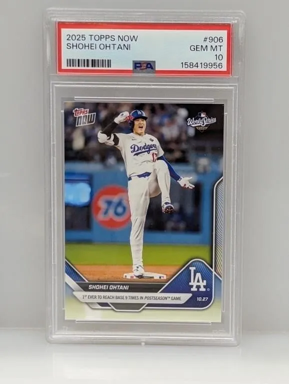 2025 Topps Now Shohei Ohtani 906 PSA 10