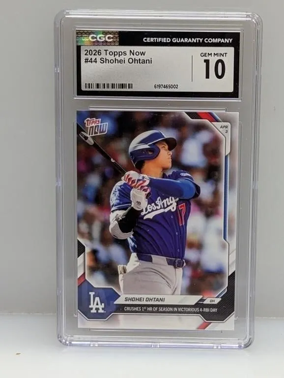 2026 Topps Now Shohei Ohtani 44 CSG 10