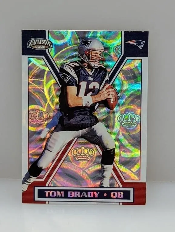 2002 Pacific Exclusive Tom Brady 97