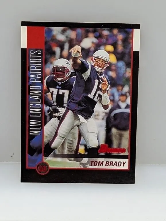 2002 Bowman Tom Brady 99 Edge