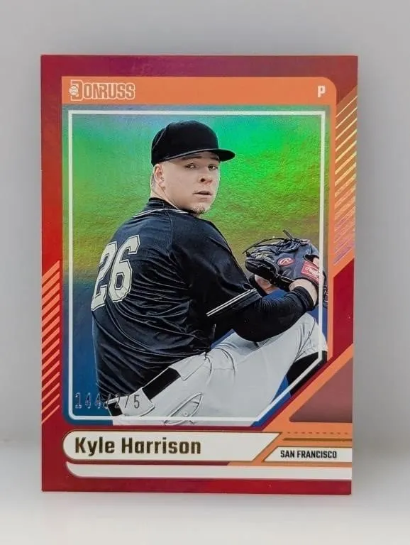 2024 Donruss Orange Foil Kyle Harrison SP 144/275