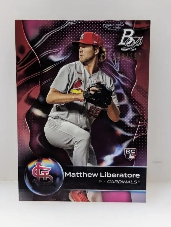 2023 Bowman Platinum Matthew Liberatore RC /199