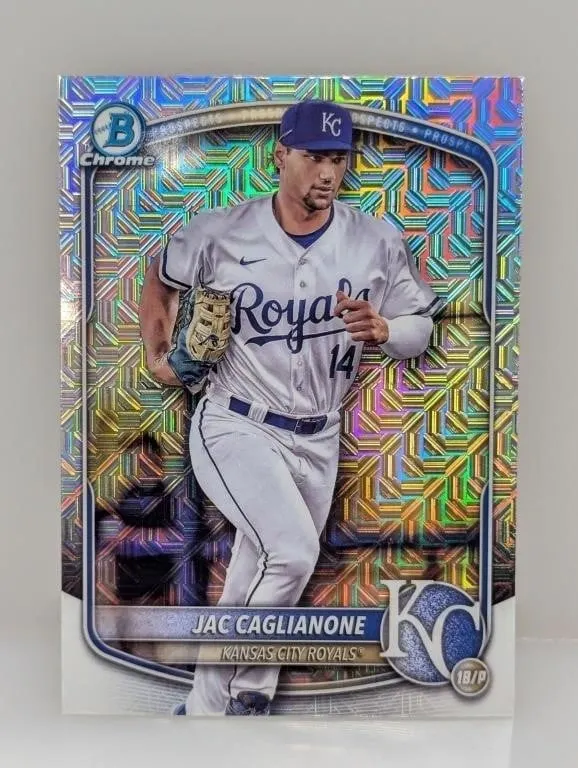 2025 Bowman Chrome Mojo Prospect Jac Caglianone