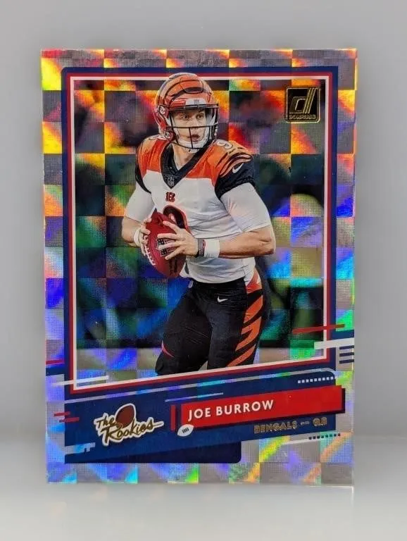 2020 Donruss Checkerboard Rookies Joe Burrow