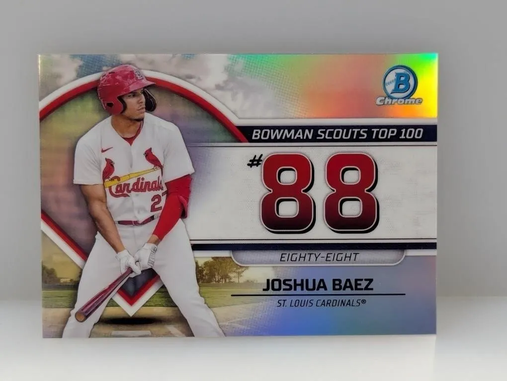 2023 Bowman Chrome Top 100 Joshua Baez #88