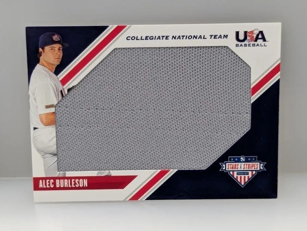 2020 USA Alec Burleson (Giant) Game Used