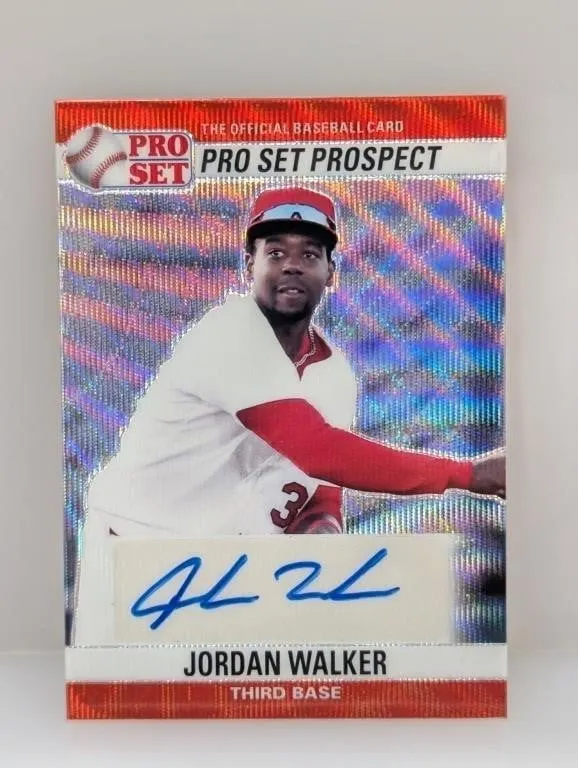 2021 Pro Set Jordan Walker Auto #1